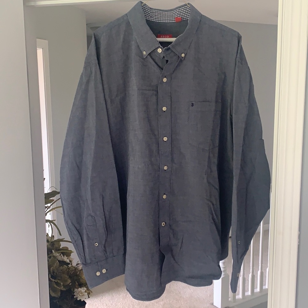 Izod long sleeve button up